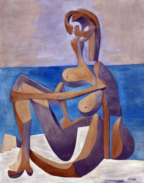 Сидящая купальщица (Seated Bather)