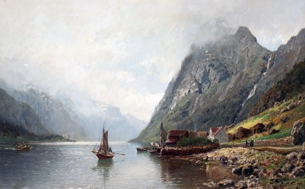 Горное озеро (Mountain lake) №2