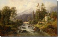 Картина «Вид из Вейера, верхняя Австрия»