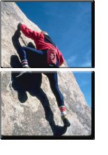Модульная картина «Скалолаз №1»