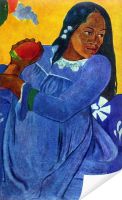 Плакат «023. La femme au mango»