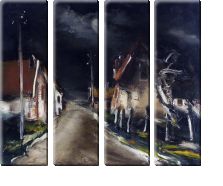 Модульная картина «Дорога  №25»