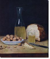Репродукция «Натюрморт с вином»