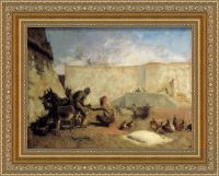 Репродукция в раме «Марокканский Подковник»