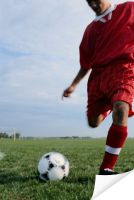 Плакат «Игра в футбол №12»