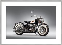 Картина в раме «Мотоцикл Harley-Davidson №1»