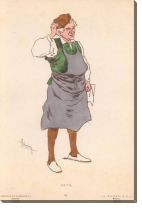 Репродукция «Фальстаф Дж. Верди. Репродукции эскизов костюмов А. Хоэнштейна №4»