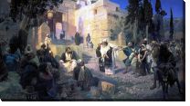Репродукция «Христос и грешница»