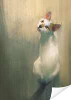 Плакат «Кошка №1»