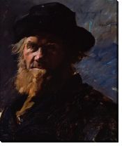 Репродукция «Портретное исследование старика. Skagen»