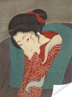 Плакат «Эдо Нисики   Azuma bunko)»